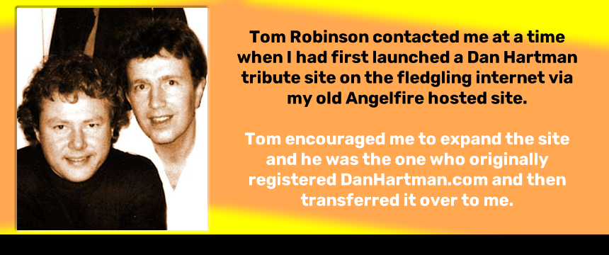 Tom Robinson memories