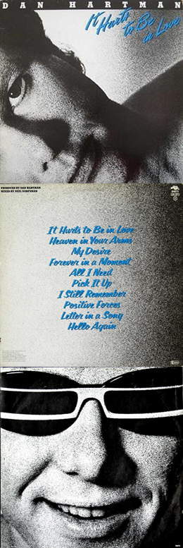 Dan Hartman - It Hurts To Be In Love LP