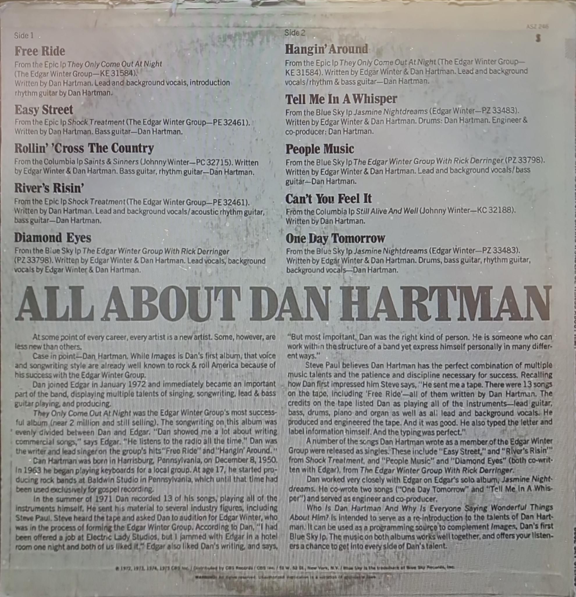 Who Is Dan Hartman Cover