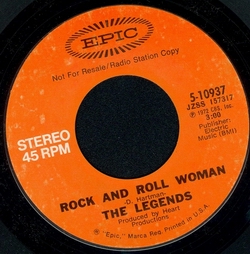 Rock and Roll Woman vinyl single